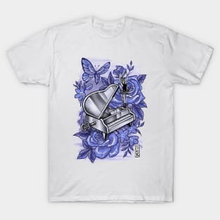 Ballet Flower - 002 - Violet T-Shirt